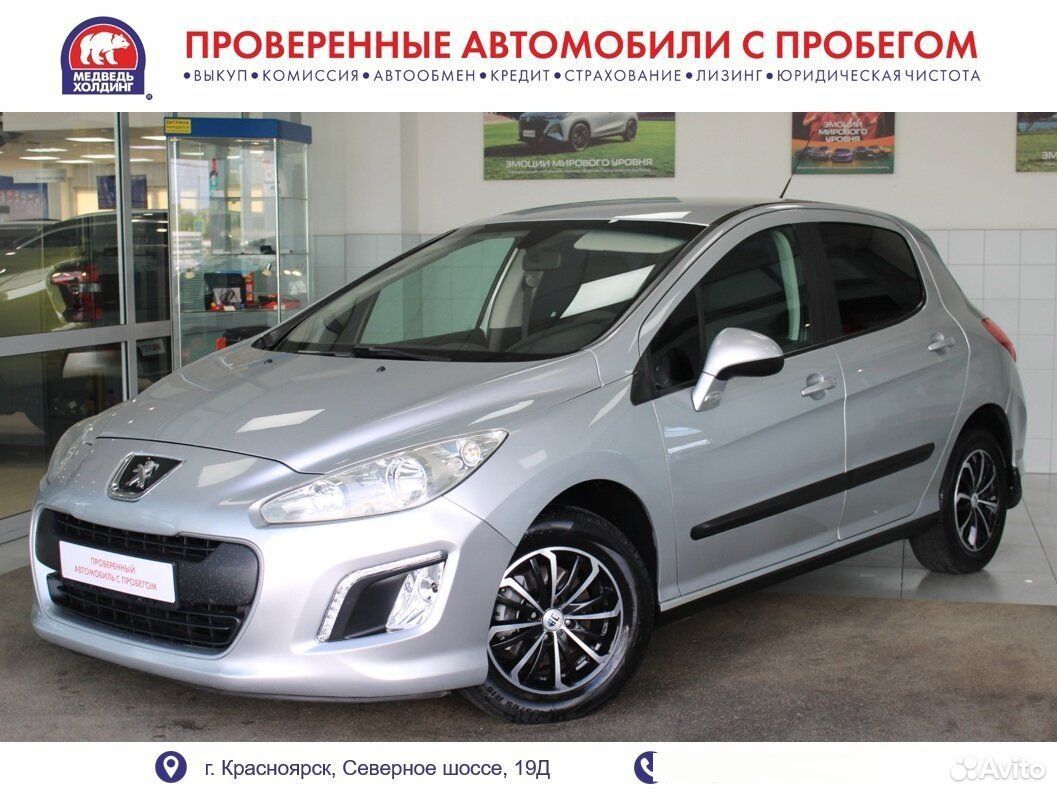 Peugeot 308 1.6 MT, 2012, 174 000 км