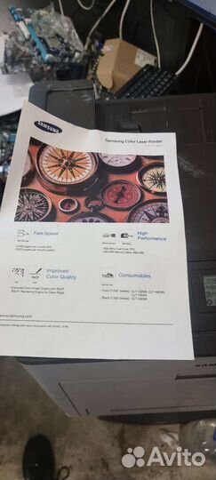Цветной лазерный принтер samsung cpl-775nd