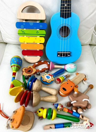 Деревянные развивающие игрушки Ходунки