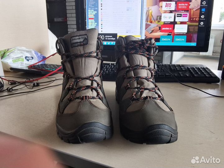 Треккинговые Итальянские ботинки Dolomite 40
