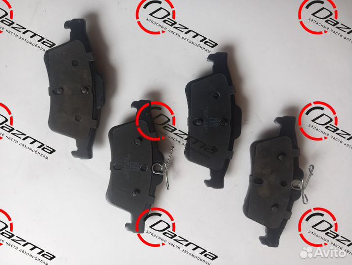 Pilenga FDP1621 Задние тормозные колодки ford Focu