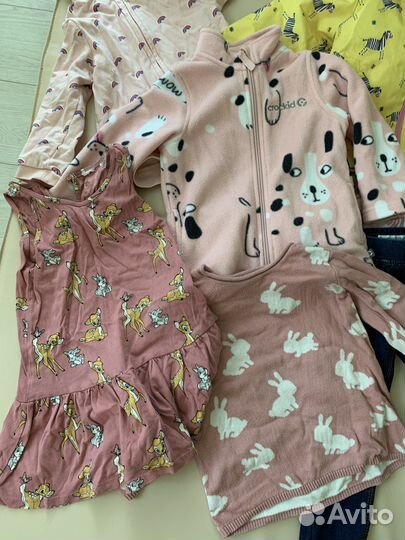 Детские вещи пакетом для девочек