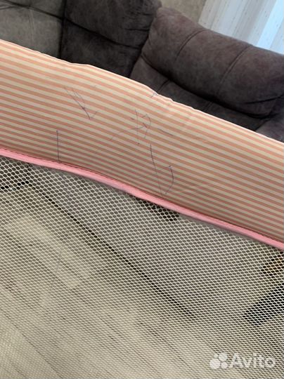 Детская кроватка манеж складная