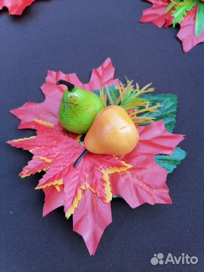 Осенние заколки для девочек