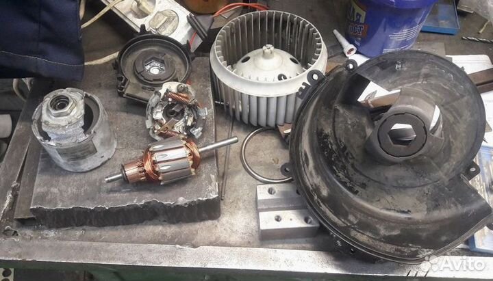 Ремонт мотора печки Isuzu