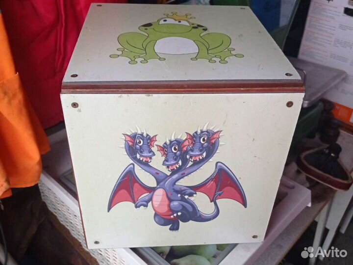 Кубик на колёсиках