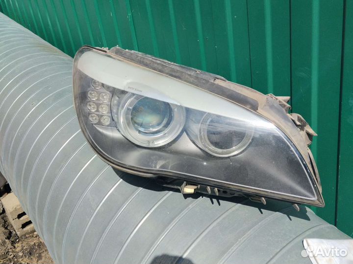 Фара бмв 5я серия левая