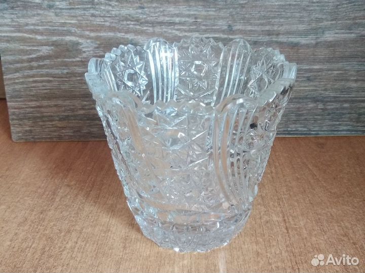 Салатник хрустальный