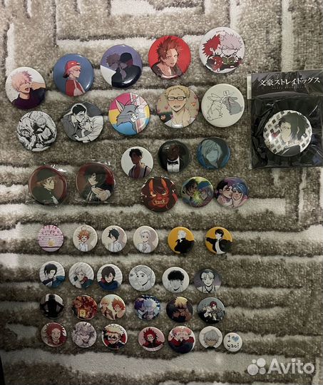 Значки с аниме