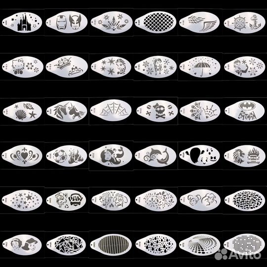 Трафареты “Dimart” 14*7,5см