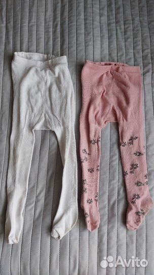 Колготки 80-86/Носки детские шерстяные/пинетки