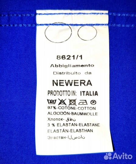 Новая рубашка New Era Made in Italy