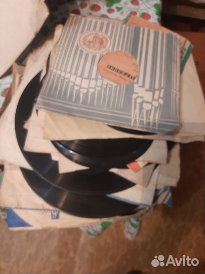 Пластинки старые