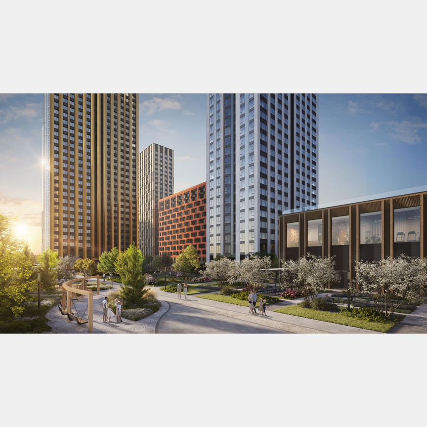 2-к. квартира, 42,6 м², 4/24 эт.