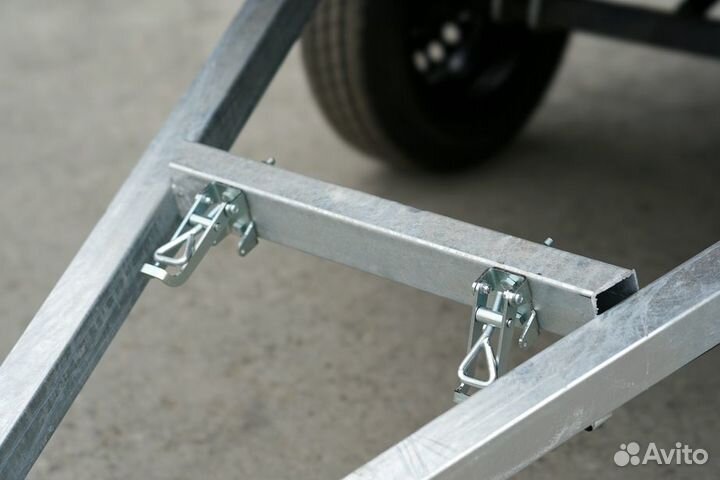 Прицеп (оцинкованный) 2.2м борт 50 см тент