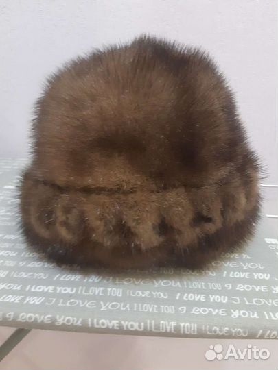 Шапка норковая женская