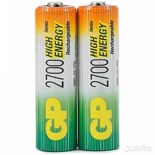 Аккумуляторы GP 270aahc-2decrc4 2700mAh #328732