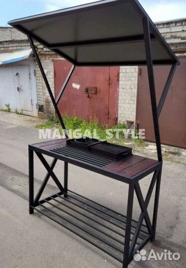 Мангалы в стиле лофт