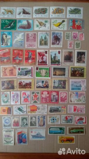 Почтовые марки СССР 1921-1991. 370шт