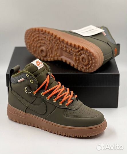 Кроссовки Nike Air Force 1 Duckboot с мехом