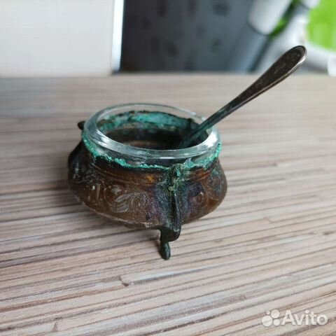 Солонка мельхиор СССР