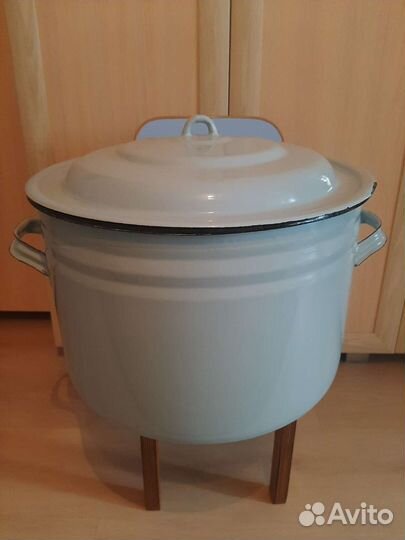 Кастрюля эмалированная 30 л