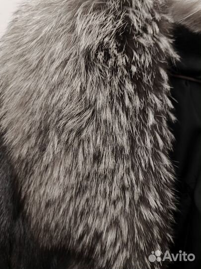 Шуба чернобурки норка 46 48