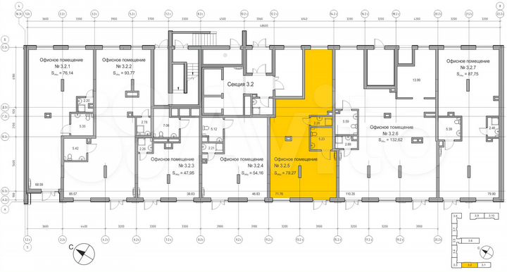 Продам помещение свободного назначения, 79.27 м²