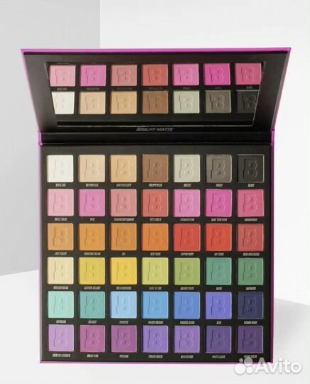 Палетка теней beauty bay