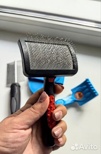 Расческа для кошек чесалка пуходёрка для собак