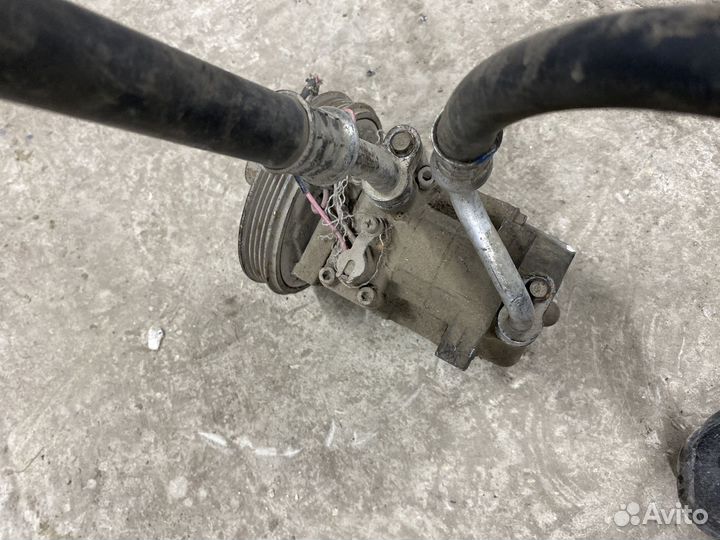 Компрессор кондиционера хонда лого