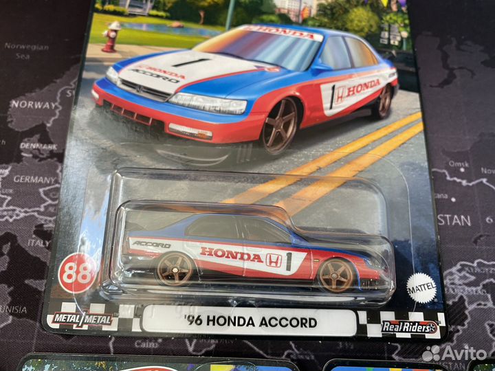 Hot wheels premium '96 Honda Accord Boulevard 88