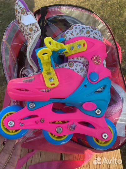 Детские ролики и защита