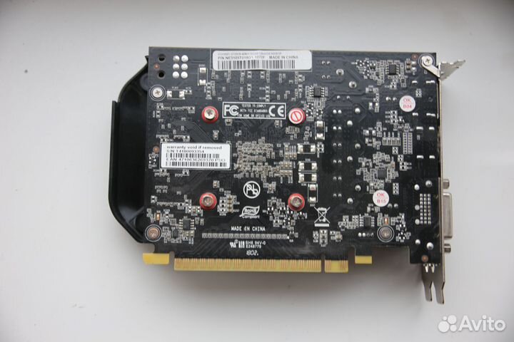 Видеокарта nvidia Palit GeForce GTX 1050Ti StormX