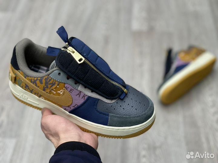 Кроссовки Nike Air Force 1 Travis Scott (41-45)