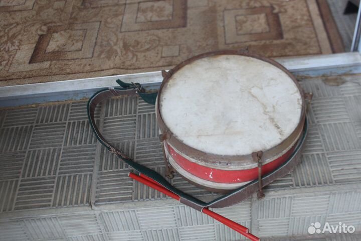 Малый барабан б/у пионер
