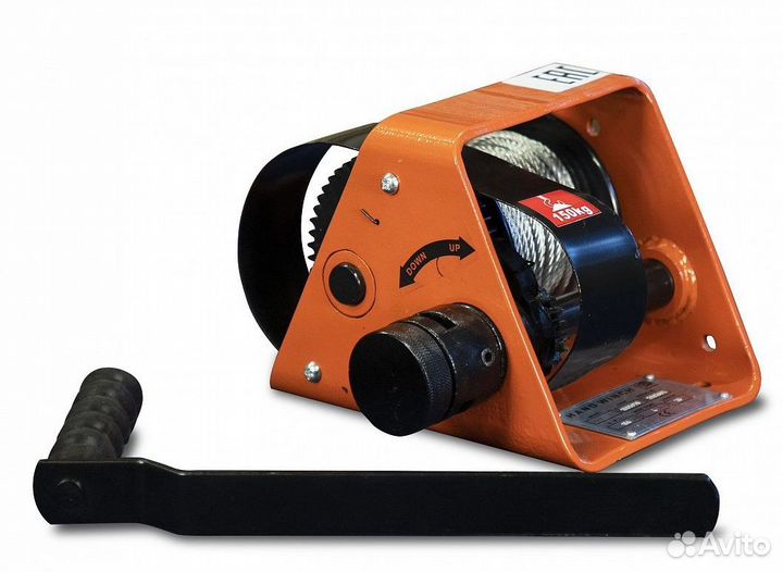 Лебедка ручная GR-300 г/п 300кг, длина троса 20м