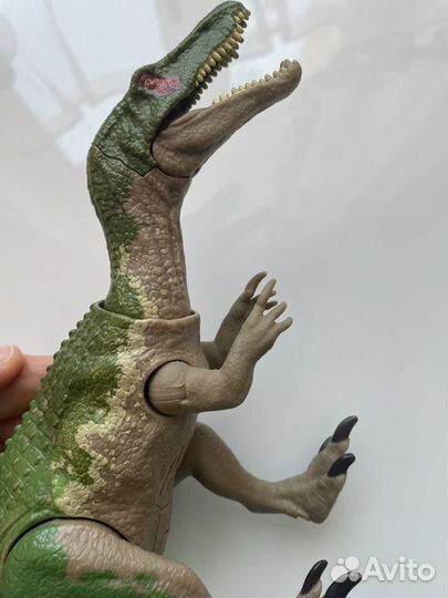 Динозавры jurassic world барионикс грин