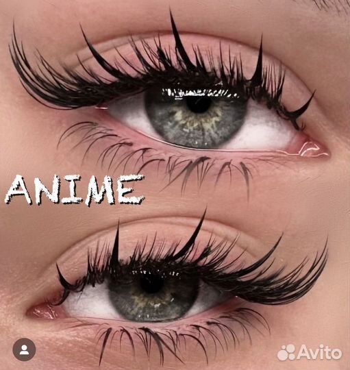 Наращивание ресниц модель