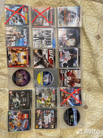 Игровые диски на ps3