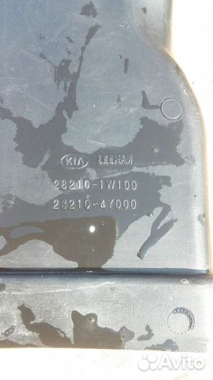 Киа рио хундай солярис патрубок воздушного фильтра