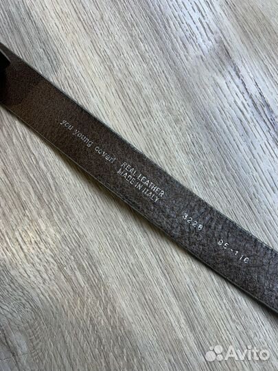 Ремень кожаный мужской