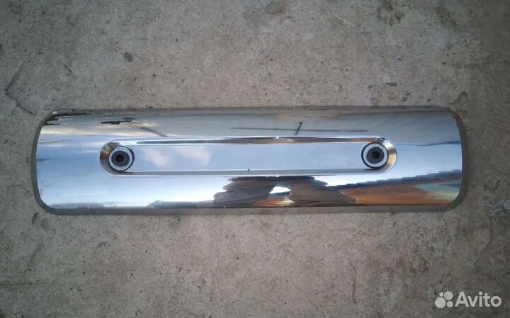 Накладка глушителя хром Suzuki SkyWave 400 ck43