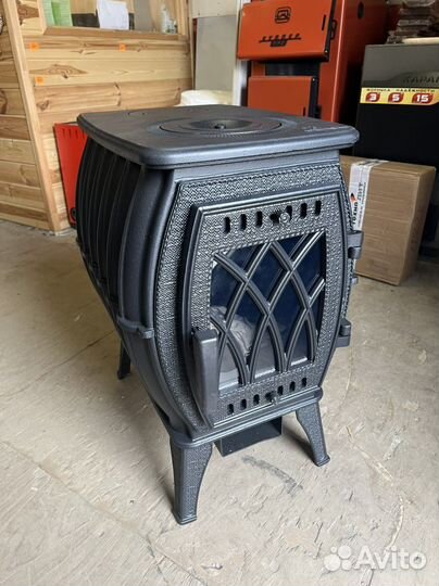 Печь камин чугунная бахта