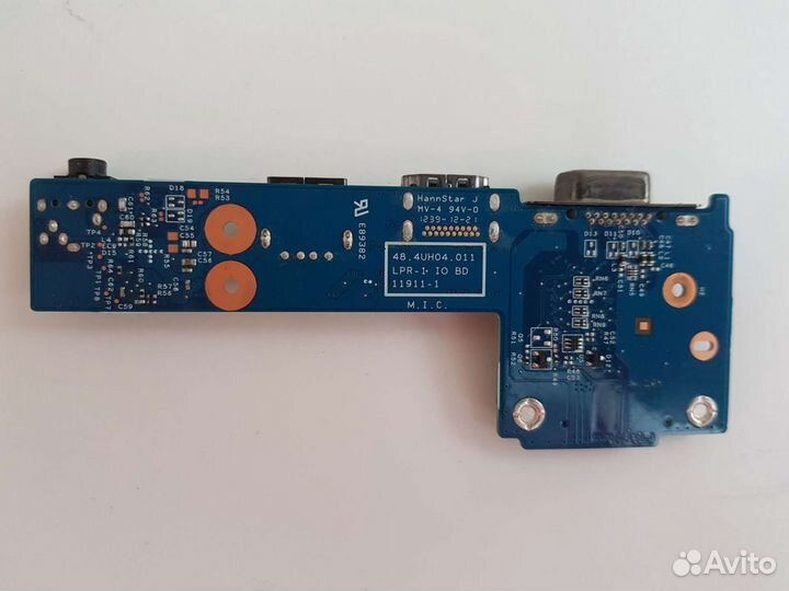 Плата USB+AUX Lenovo ThinkPad Edge E330, E335