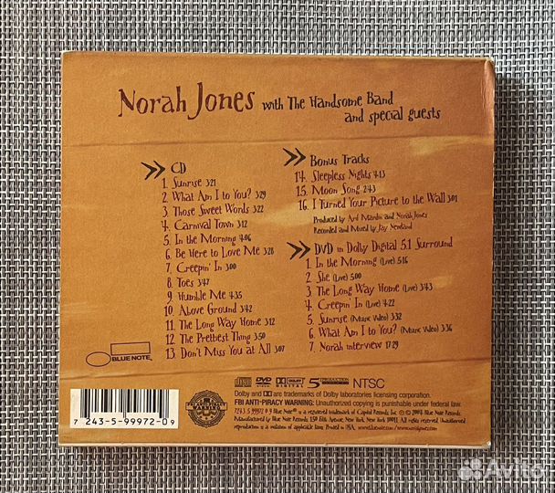 Norah Jones-Feels Like Home CD+DVD Deluxe Edition