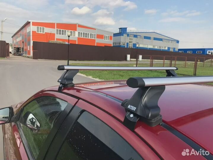 Багажник на крышу Skoda Octavia A7 аэродинамика