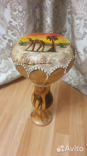 Этнический барабан из Туниса