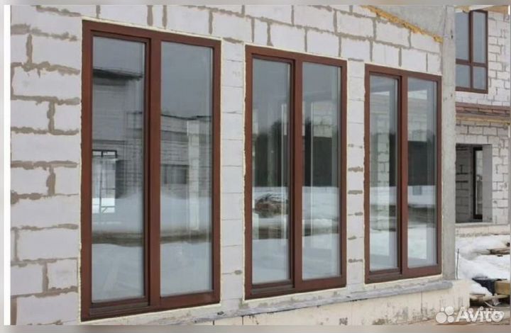 Алюминиевые двери окна витражи