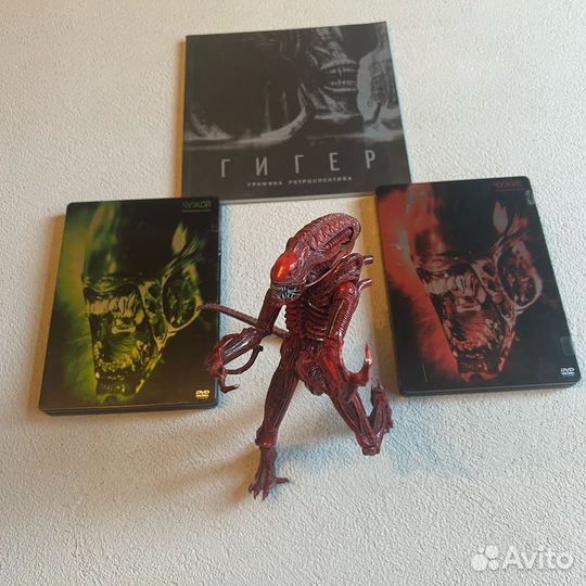 Гигер каталог выставки, Чужой,DVD, Alien neca 18см